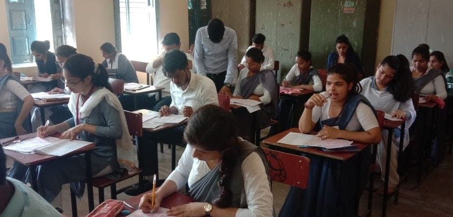 Hathras: 2136 students gave B.Ed exam