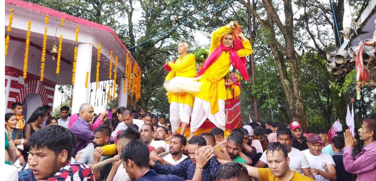 Mahakali Rath Yatra in CM Dhami took blessings of Goddess by video call