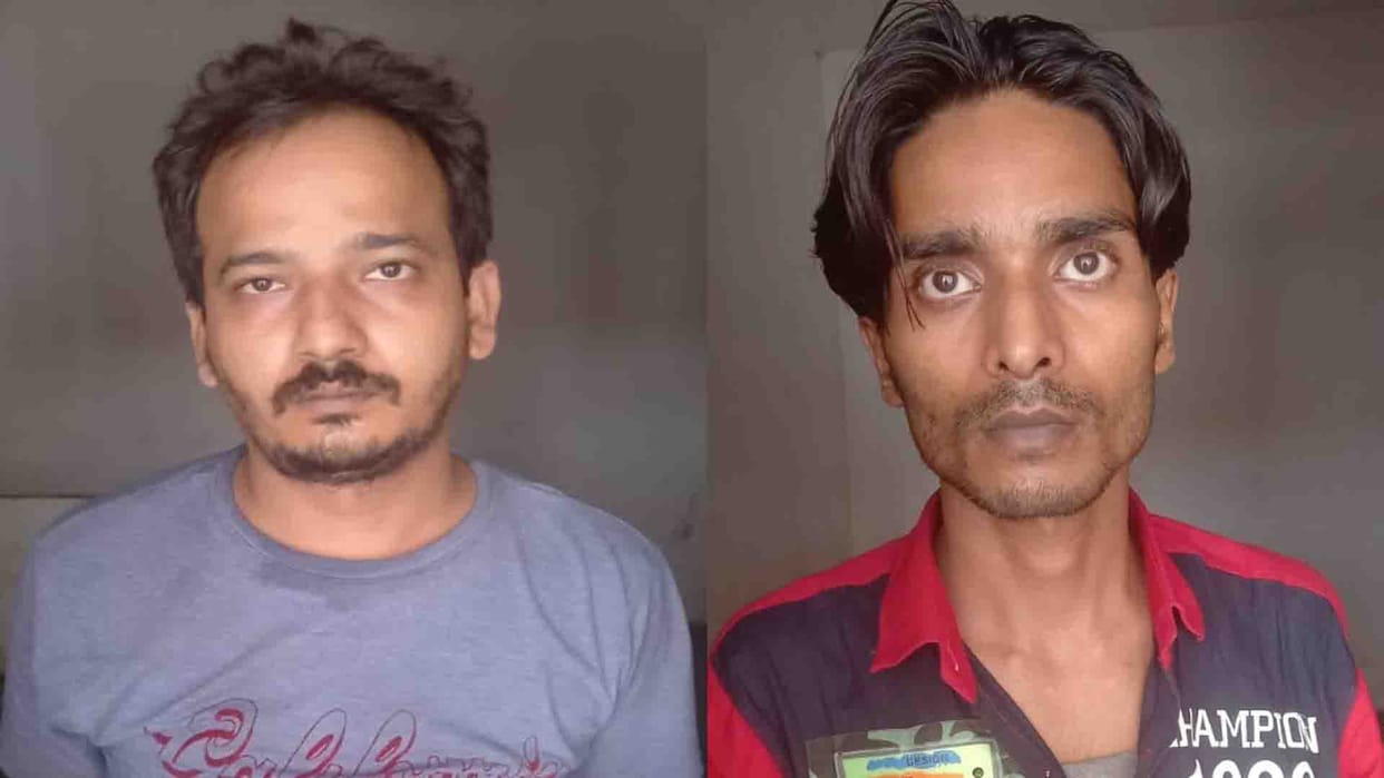 Kanpur: Two arrested with 106 mobile and charas
