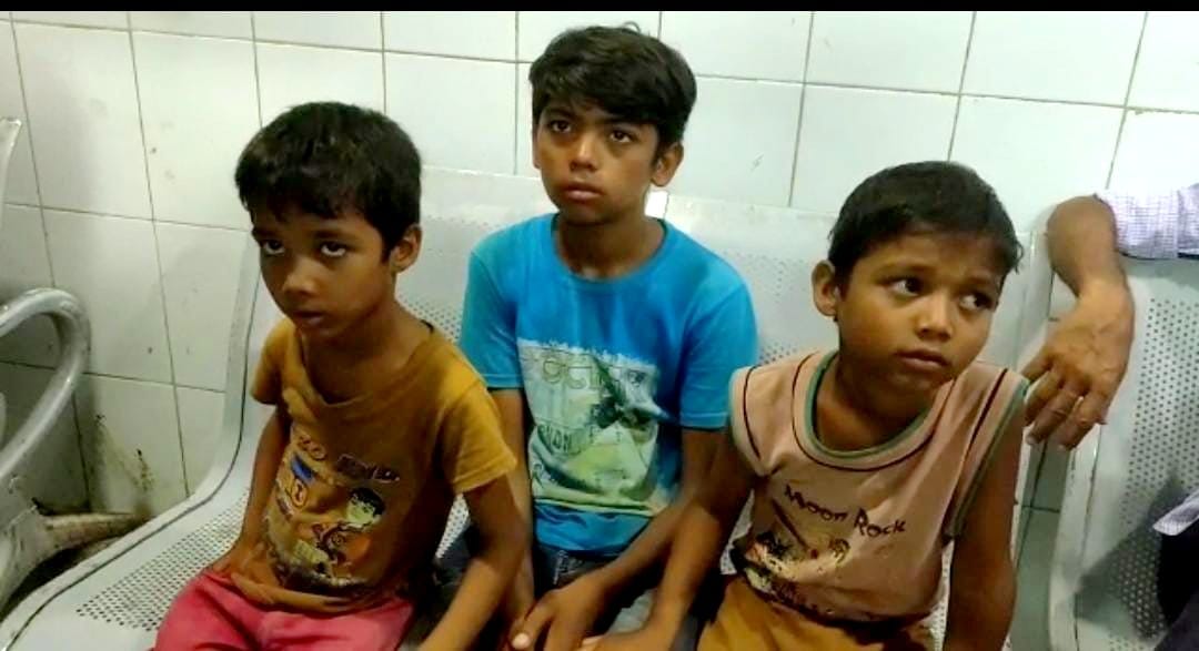 Father missing leaving three children at crossroads in Hamirpur