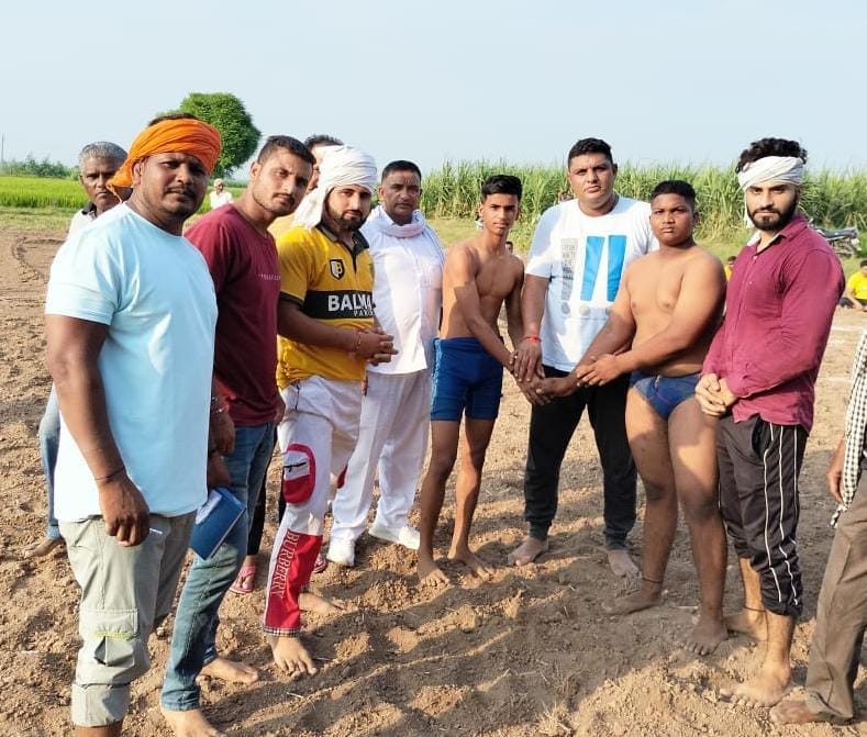 Wrestlers showed stamina in wrestling, Ambala