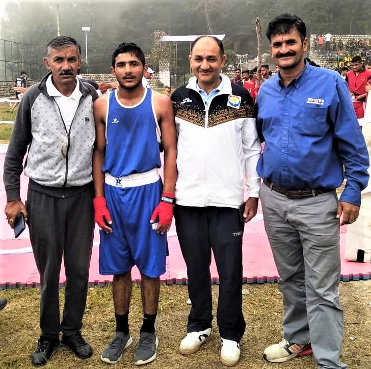 rishib win gold in boxing
