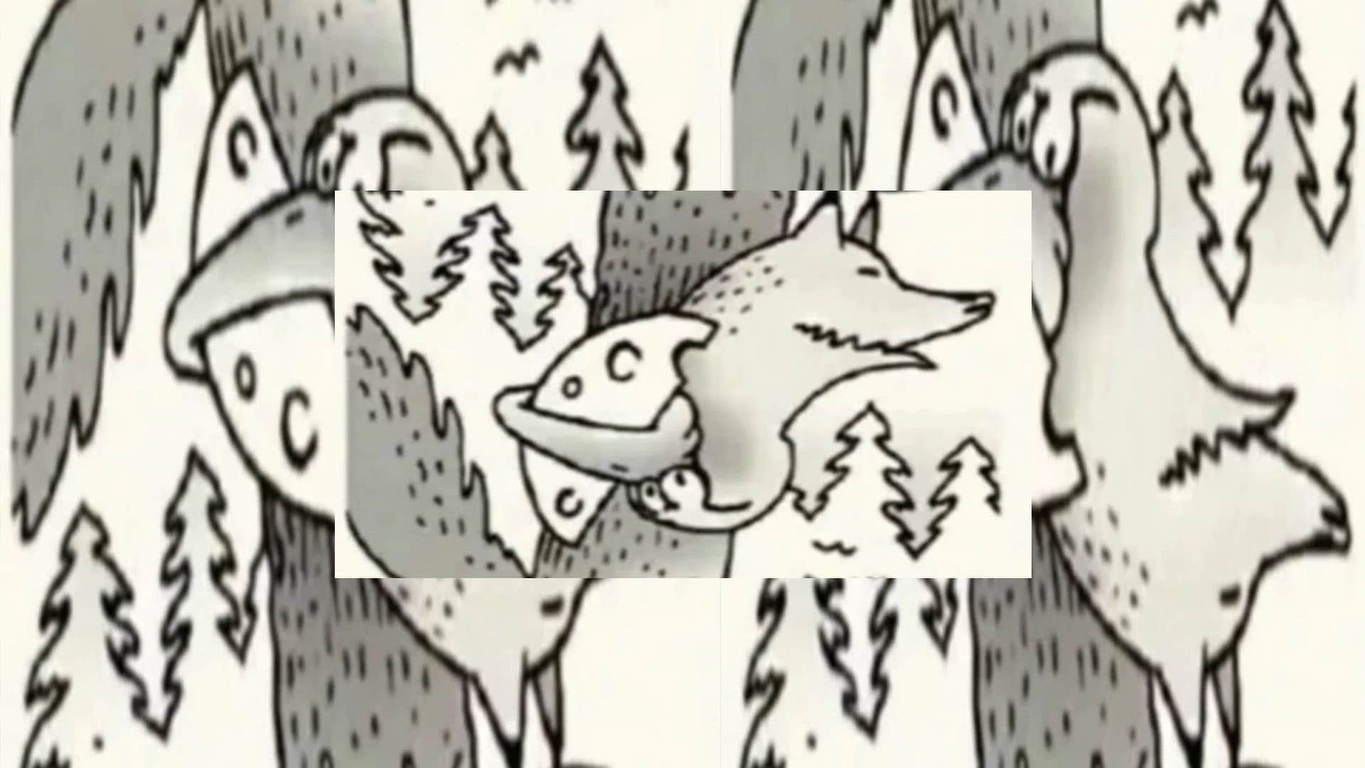 Optical Illusion Images for Brain IQ Test Find Out Hidden Fox in Viral Photo