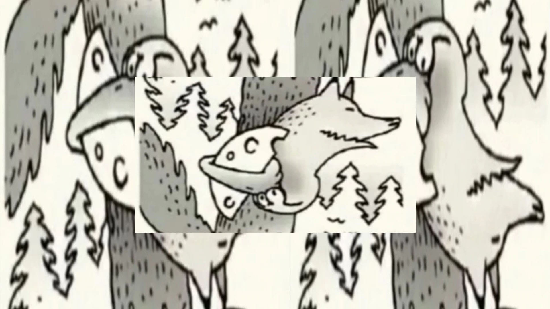 Optical Illusion Images for Brain IQ Test Find Out Hidden Fox in Viral Photo