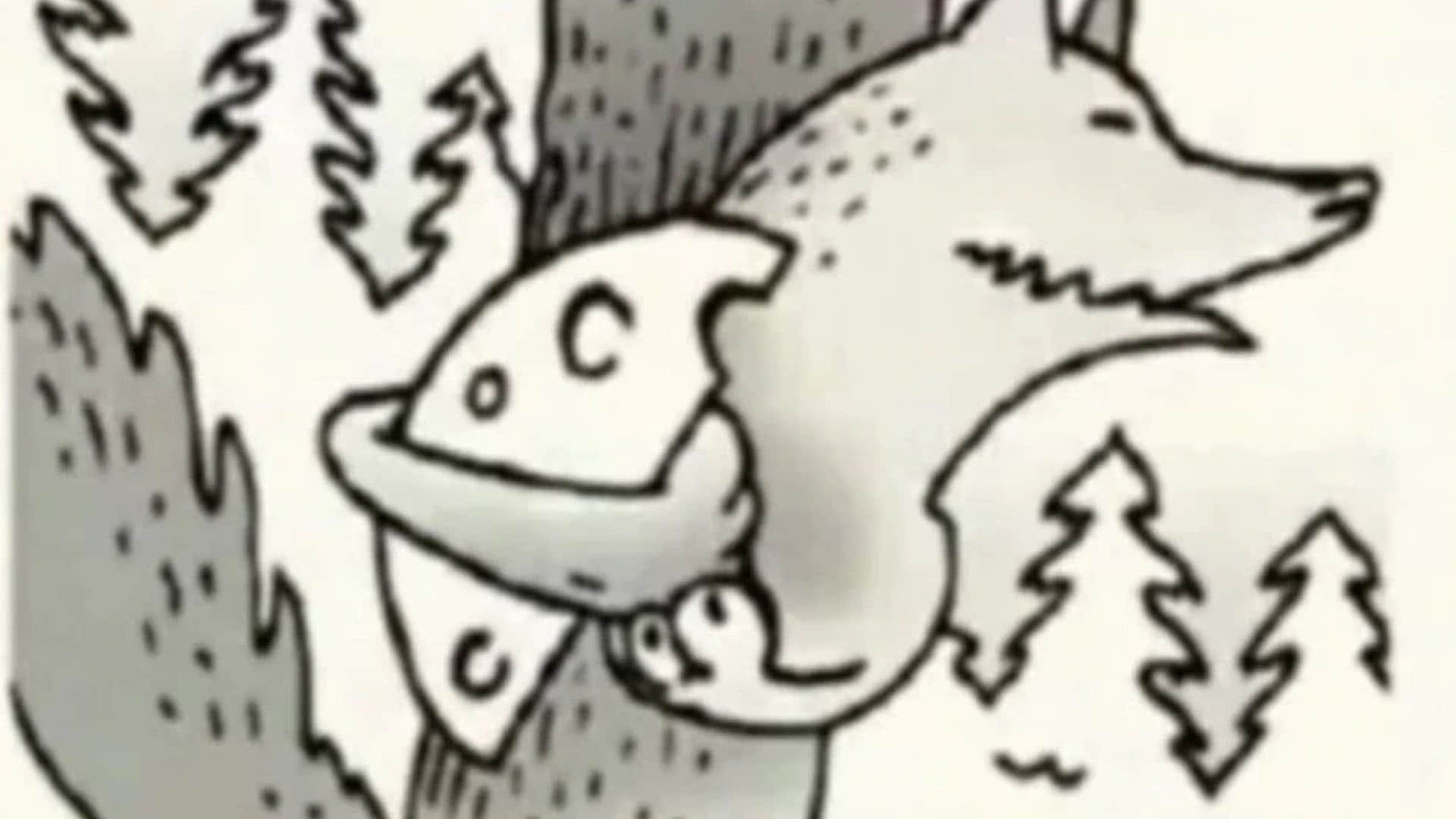 Optical Illusion Images for Brain IQ Test Find Out Hidden Fox in Viral Photo