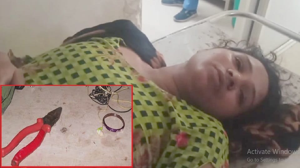 Husband pulled nails of wife s feet in Dheeraj Nagar Faridabad