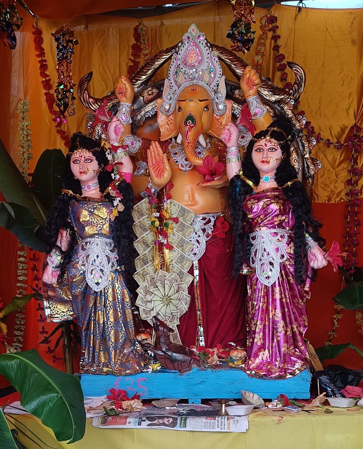 ganeshotsav is celebrating in district