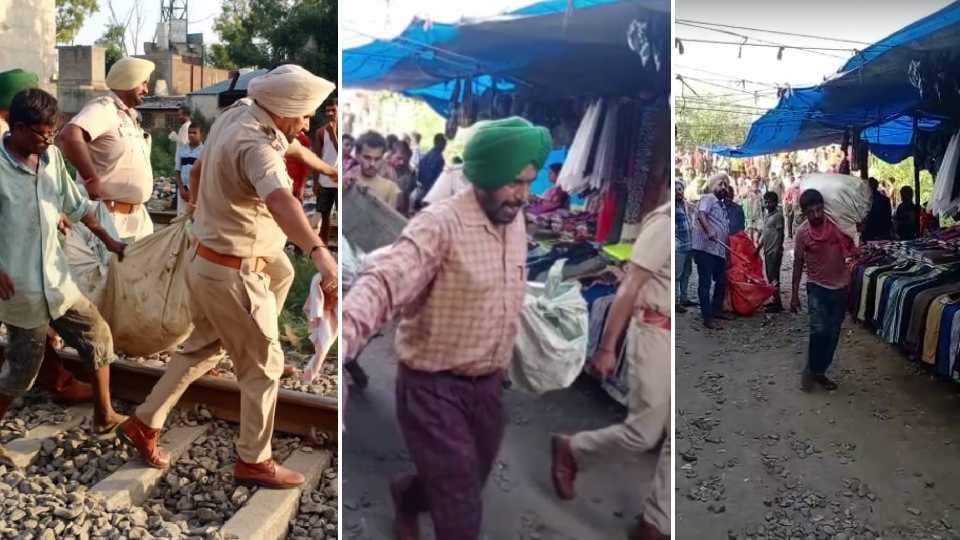 Three killed after being hit by a train in Ludhiana of Punjab