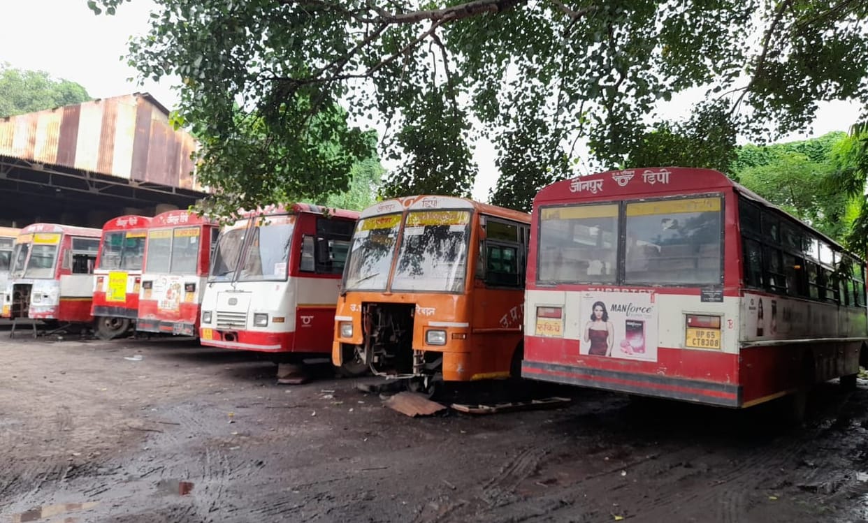 15 roadways buses should be parked in the workshop, increased trouble