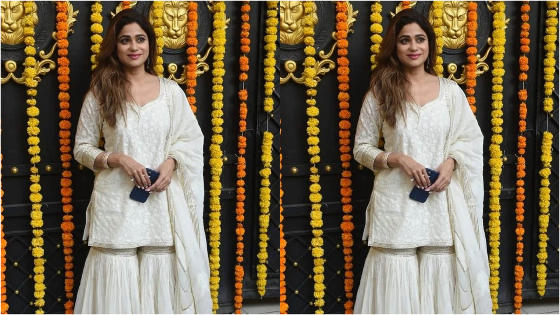 mouni roy karishma tanna to shamita shetty tv actress gorgeous look for ekta kapoor ganpati celebration