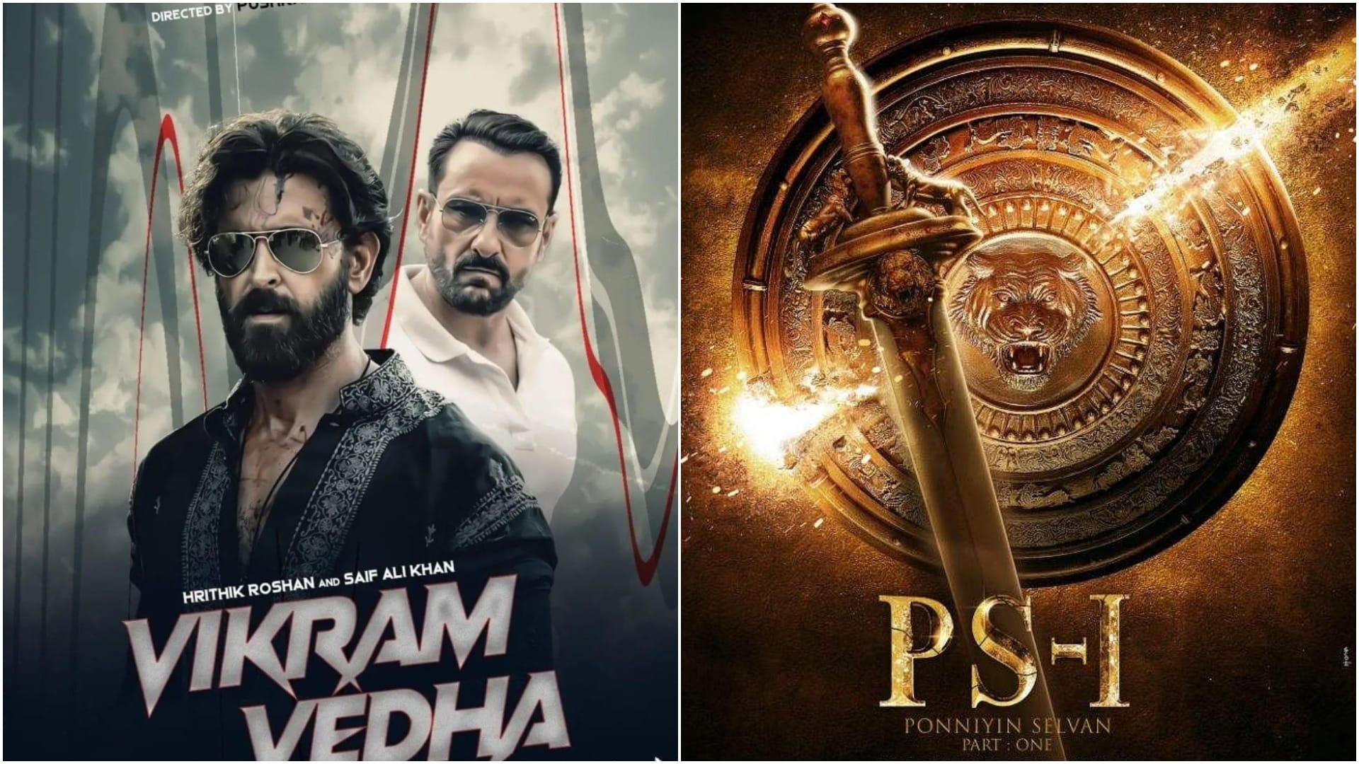 Hrithik Roshan saif ali khan starrer vikram vedha director pushkar says you can not beat ponniyin selvan