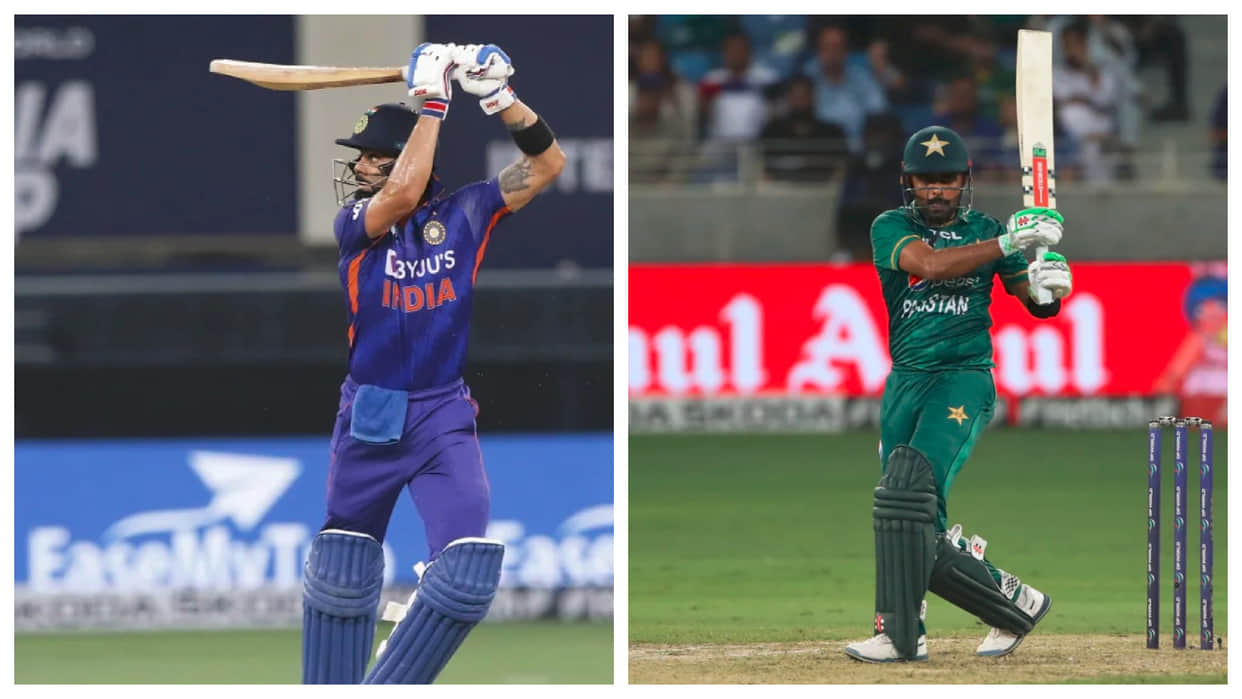 IND vs PAK Asia Cup India vs Pakistan Dubai Rohit Sharma Virat Kohli Babar Azam Hardik Pnadya match pictures