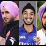 राघव चड्ढा, हरभजन सिंह, अर्शदीप सिंह व अमरिंदर सिंह।