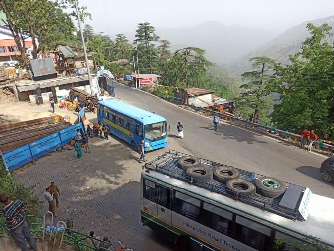 Now Upper Shimla Buses Will Run From Lakkar Bazar Bus Stand Only