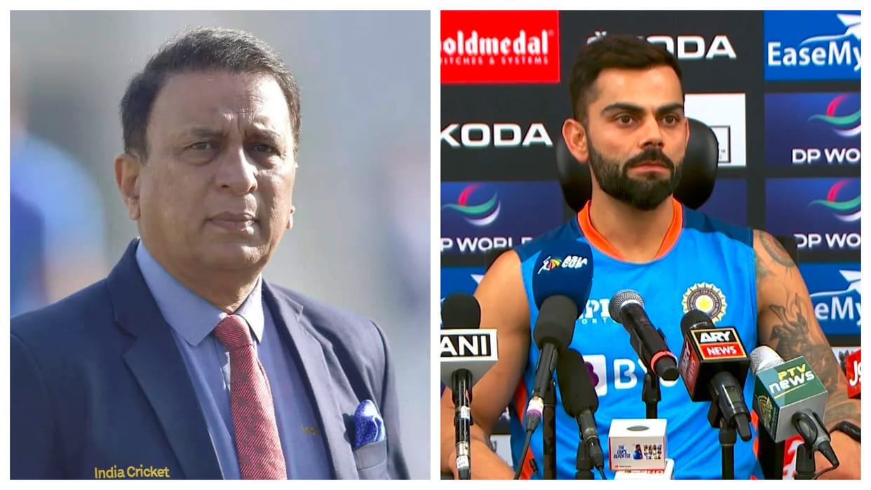 Asia Cup IND vs PAK Sunil Gavaskar told Virat Kohli from which players were you expecting message share name