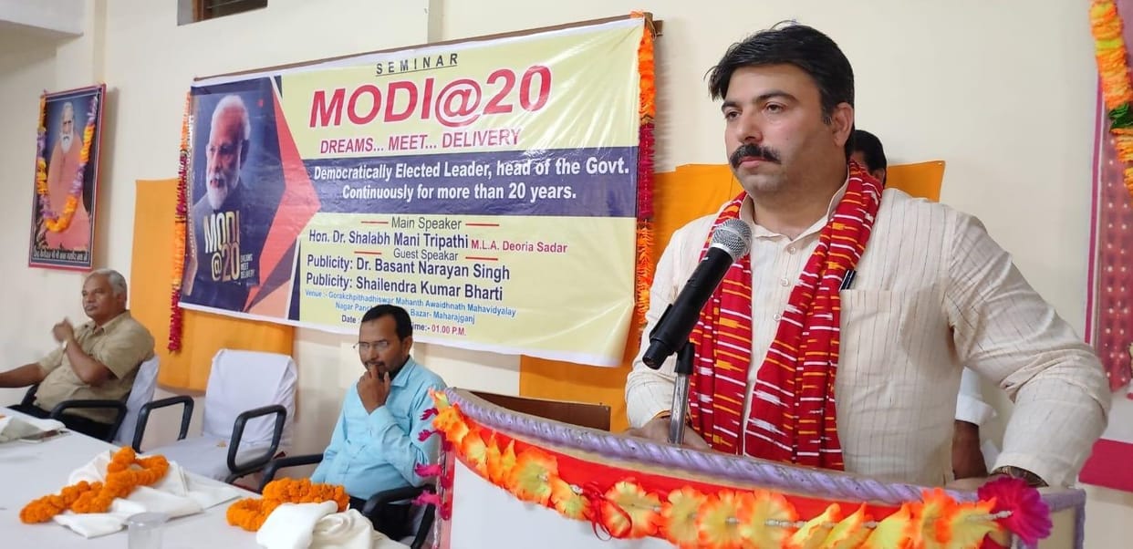 Country tops in the thinking of Prime Minister Narendra Modi