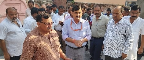 CDO surveyed for the construction of Shiv Mandir Corridor