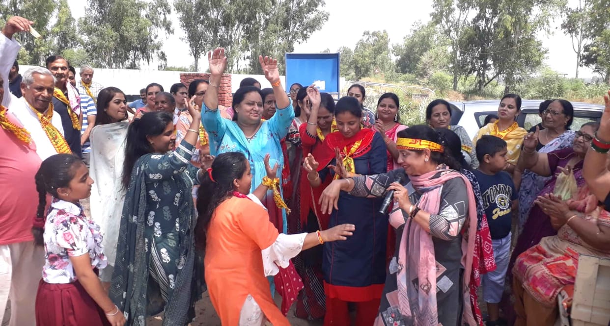 Immersion of Ganpati amidst cheers, Ambala