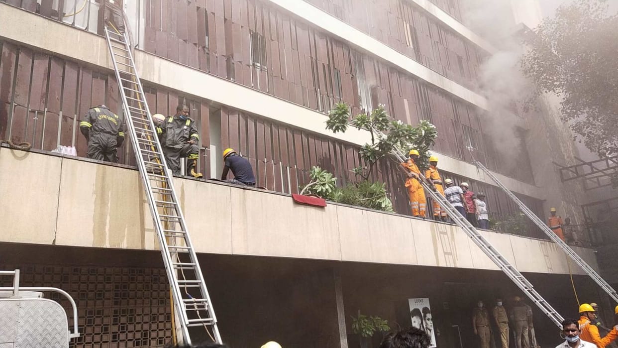 There is no action against big players in fire incident in Hotel Levana.