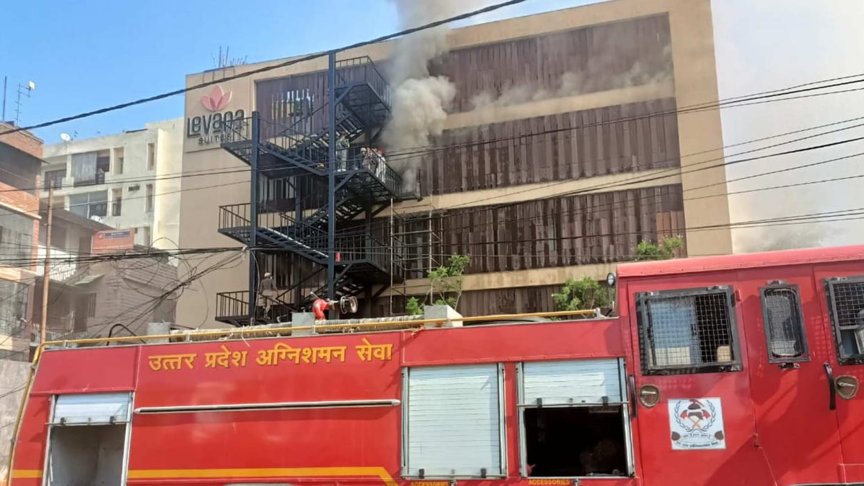 Action was to be taken against 16 guilty engineers of Charbagh Hotel fire, only sought clarification from them