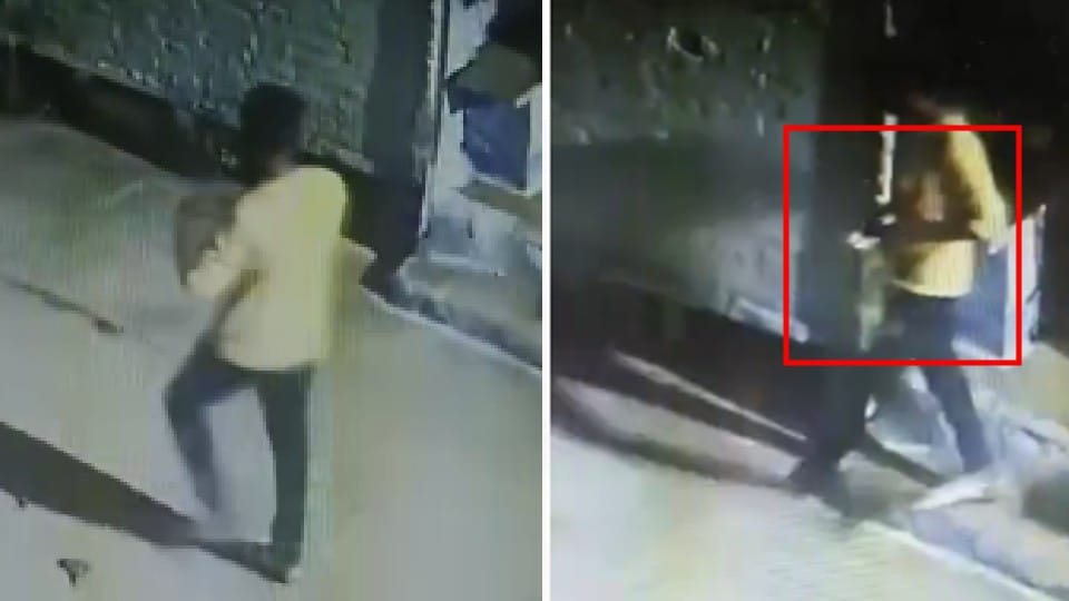 Gwalior: Active stealing women's undergarments, imprisoned in CCTV, case registered