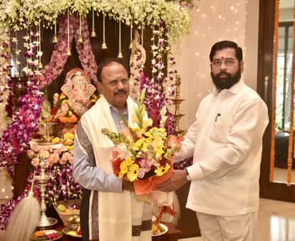 Maharashtra Politics: Amit Shah at Lalbaugcha Raja along with Eknath Shinde and Devendra Fadnavis