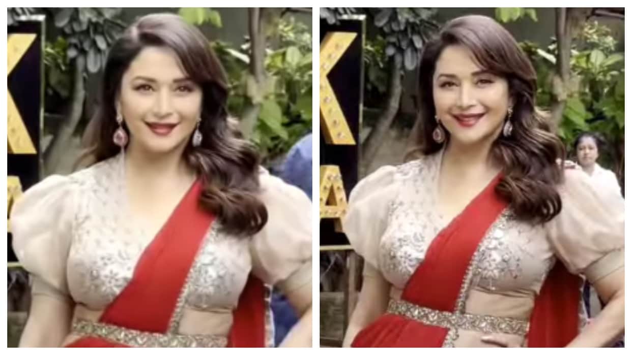 Jhalak Dikhhla Jaa 10: Madhuri Dixit video from dance show set going viral Netizen saying too much botox