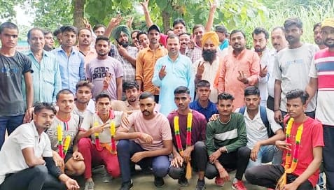 12 youth selected for Agniveer scheme were welcomed