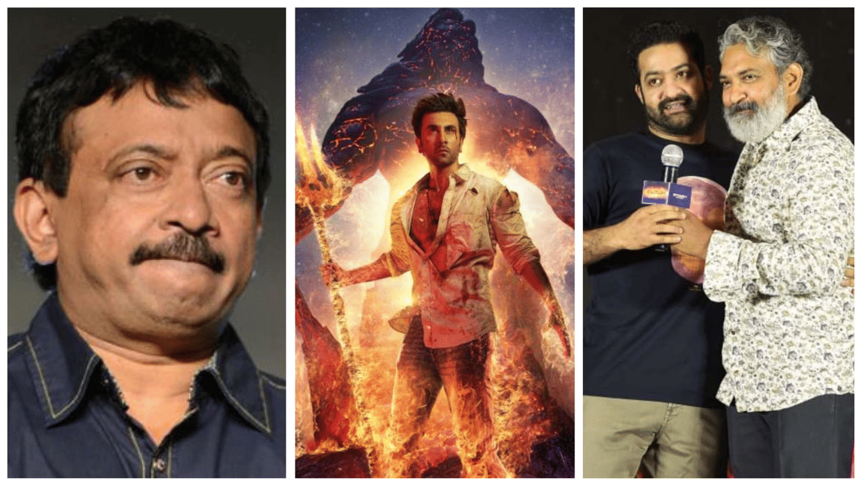 Ram Gopal Varma tweet on Jr NTR and SS Rajamouli presence at the Brahmastra event Alia Bhatt Ranbir Kapoor