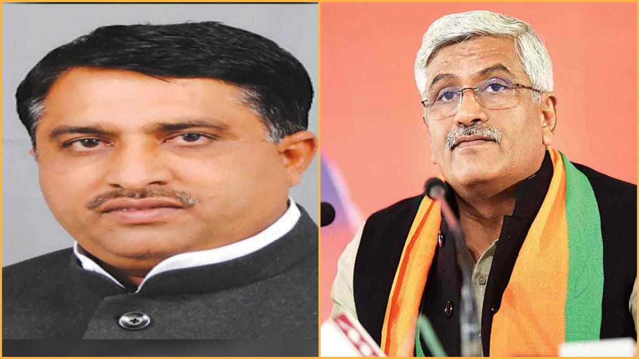 Minister Saleh Mohammad targets Gajendra Shekhawat for comparing Modi @ 20 book with Bhagavad Gita