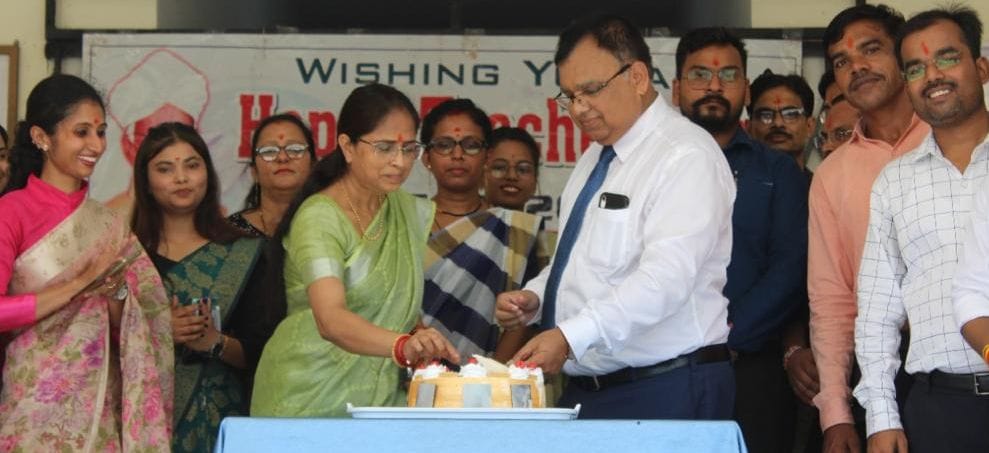 Banda: Cut the cake and remembered Dr. Sarvepalli