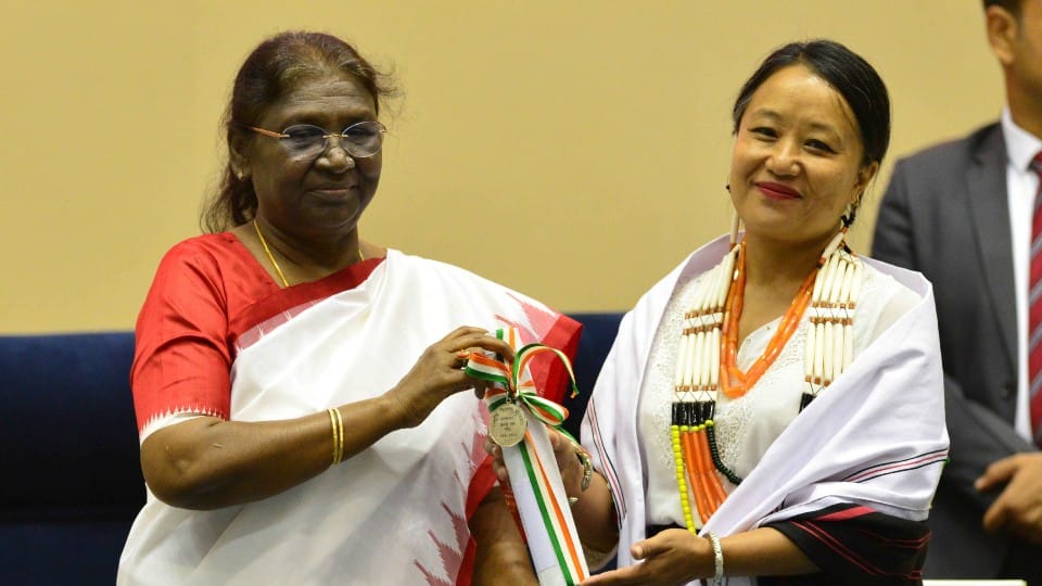 President Droupadi Murmu presented the National Awards to 46 Teachers to honour their contribution