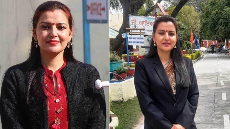 A principal changed picture of school in Pathankot of Punjab