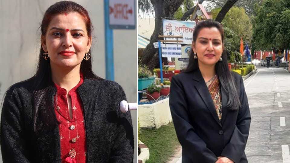 A principal changed picture of school in Pathankot of Punjab