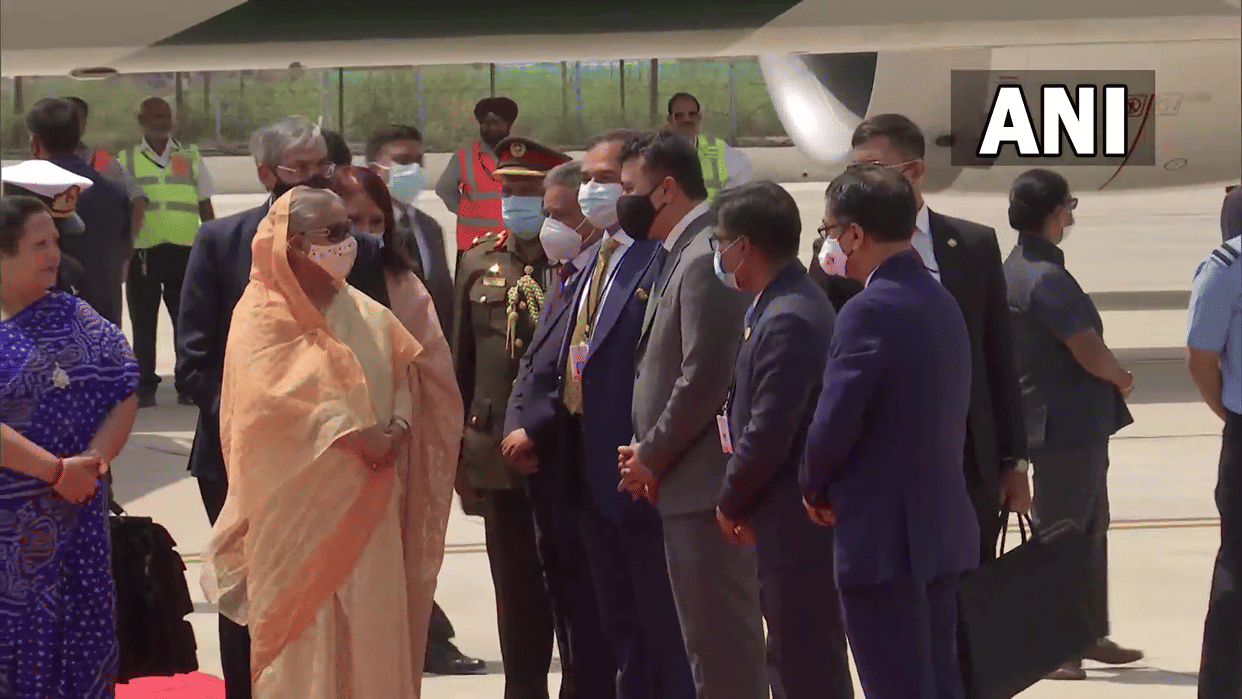 Bangladesh PM Sheikh Hasina 4-day visit India talks with PM Modi Today