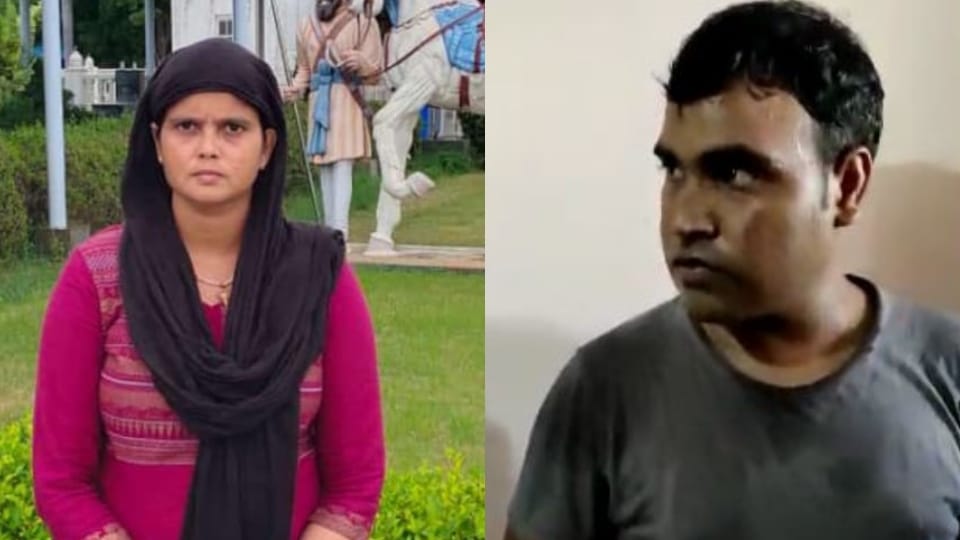 woman committed suicide by hanging her husband making videos did not try to save in Agra