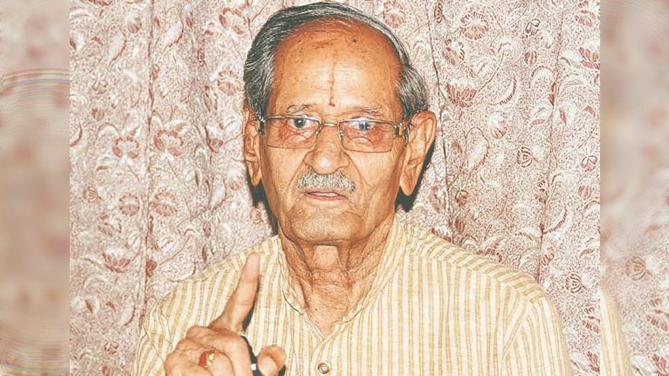 indore: Jagat Narayan Joshi passes away