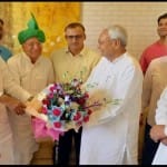 Nitish kumar meets Omprakash Chautala