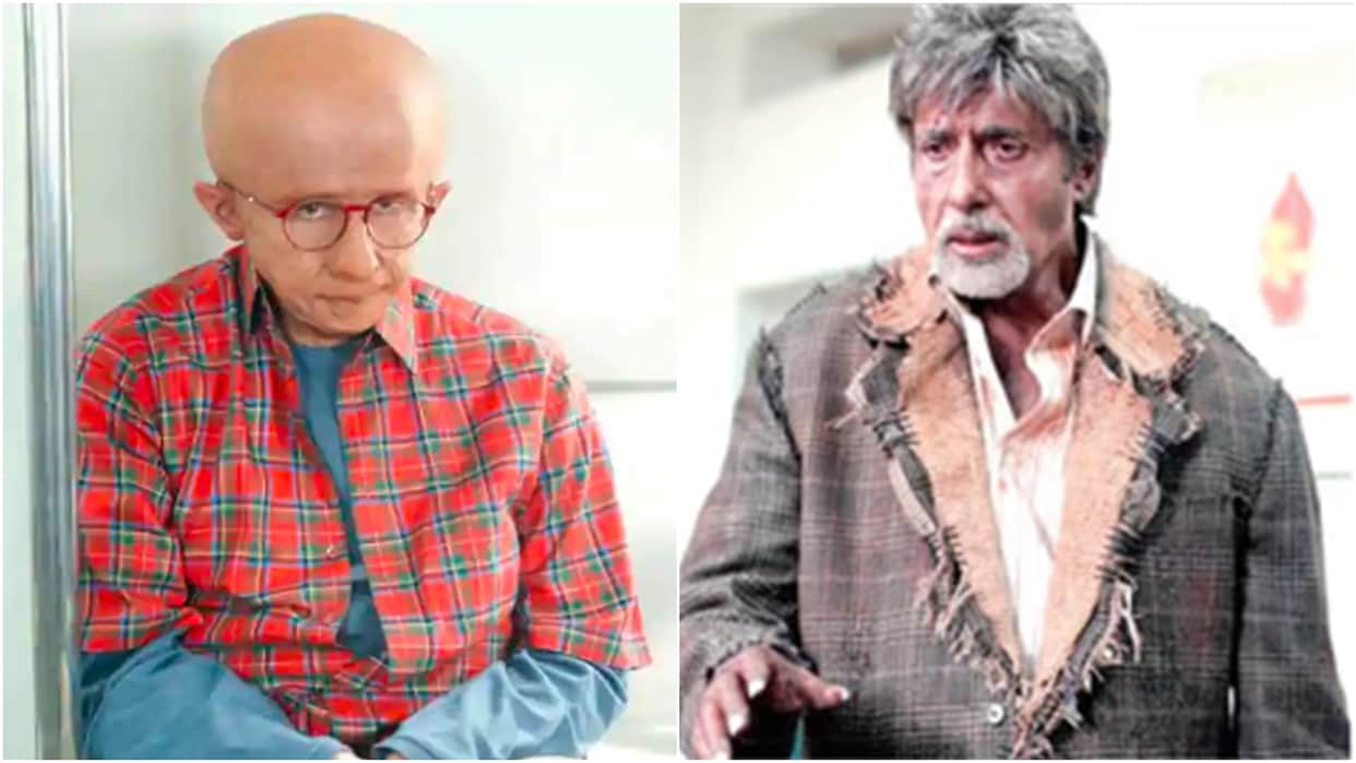 brahmastra actor amitabh bachchan unique looks in bhoothnath paa gulabo sitabo shahenshah