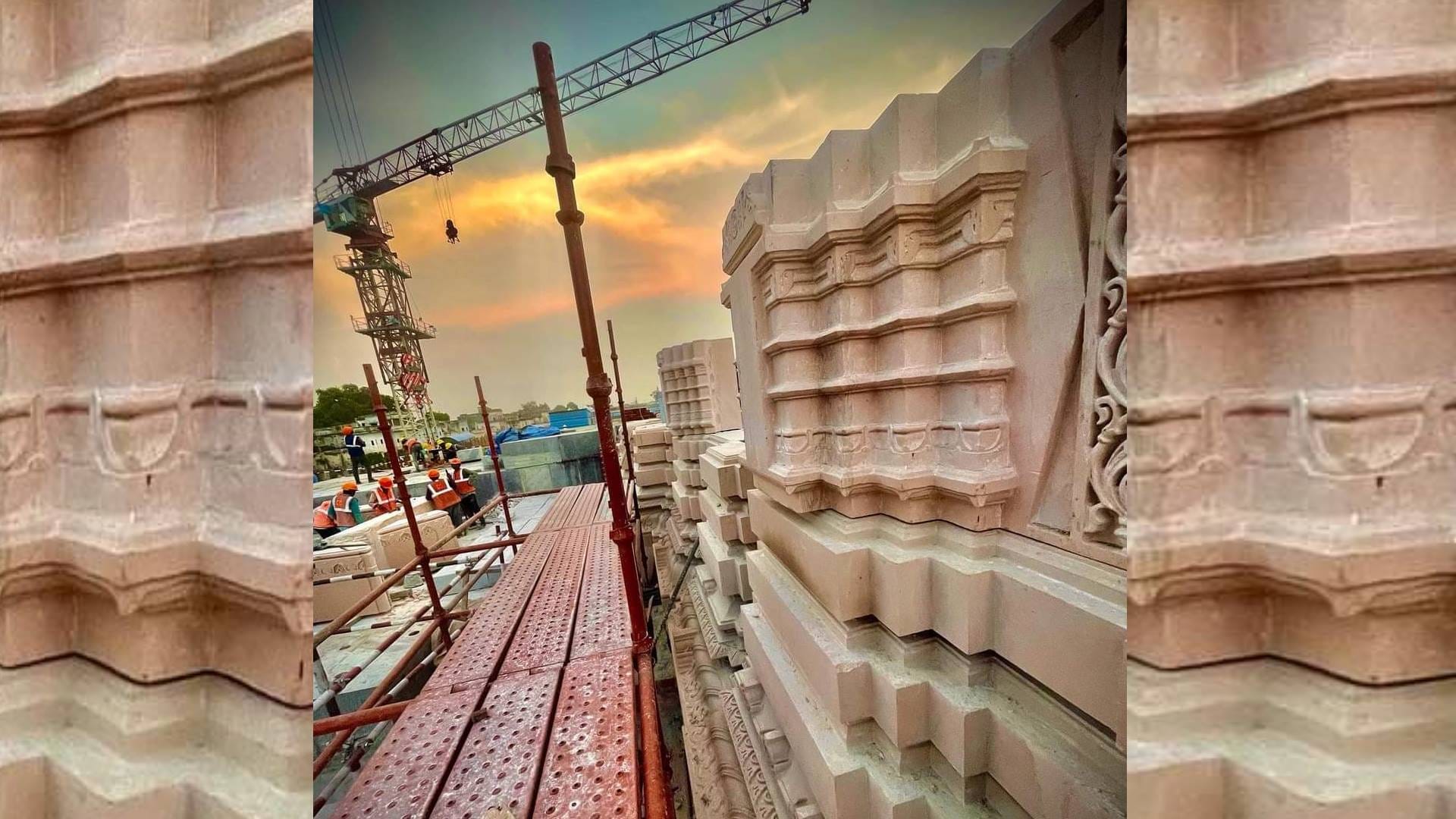 Ayodhya Ram Temple Construction 45% Percent Completed See Photos Shared by Trust