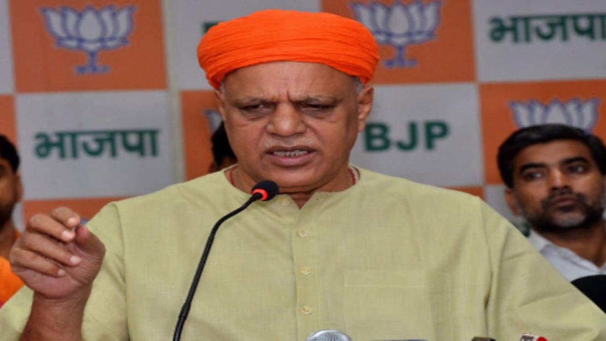 Ballia Non-bailable warrant against BJP MP Virendra Singh Mast a case of indecency with policemen