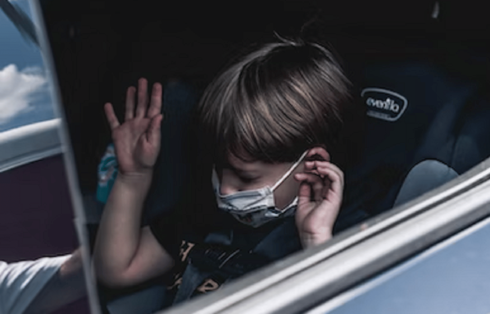 child locked in car You can be fined heavily if kids are left inside a vehicle unattended in this country