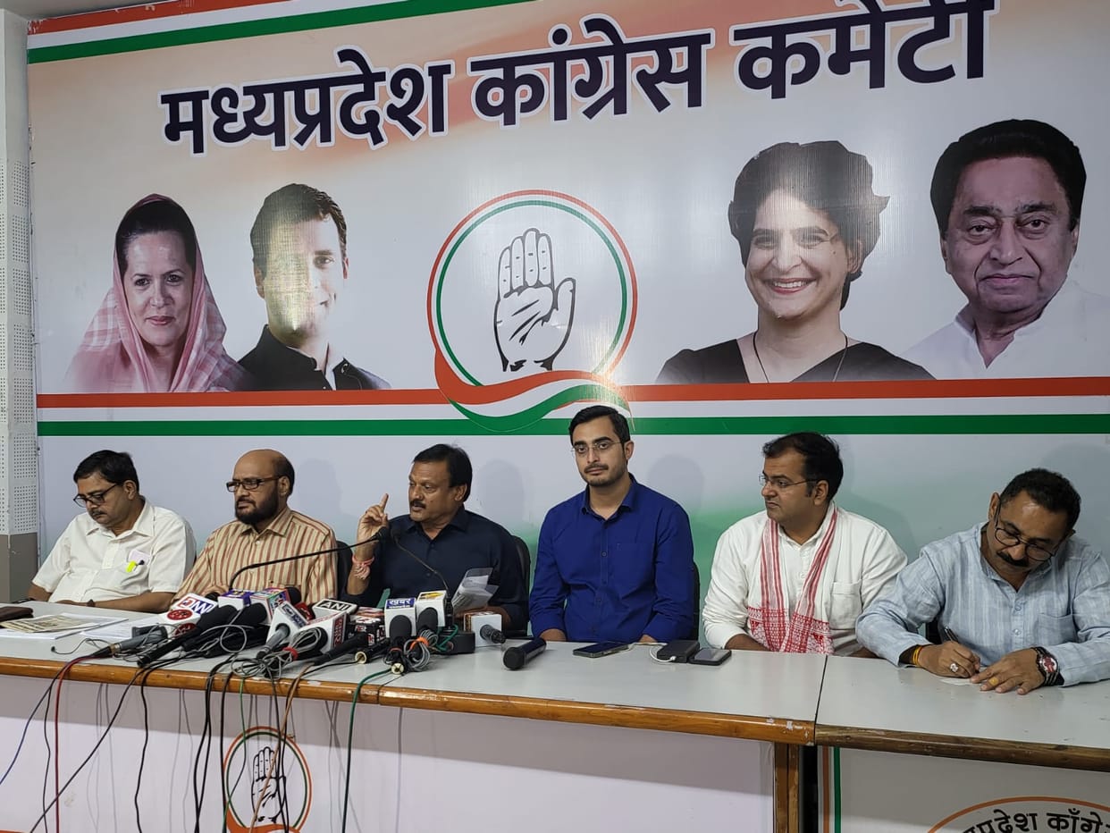 MP News: MP Congress accuses Shivraj of scam in nutrition diet, demands to resign