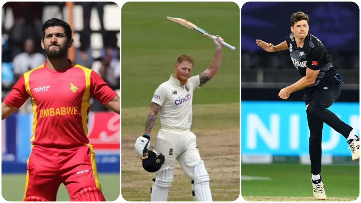 Ben Stokes Sikander Raza and Mitchell Santner Nominated for ICC Player of The Month August 2022
