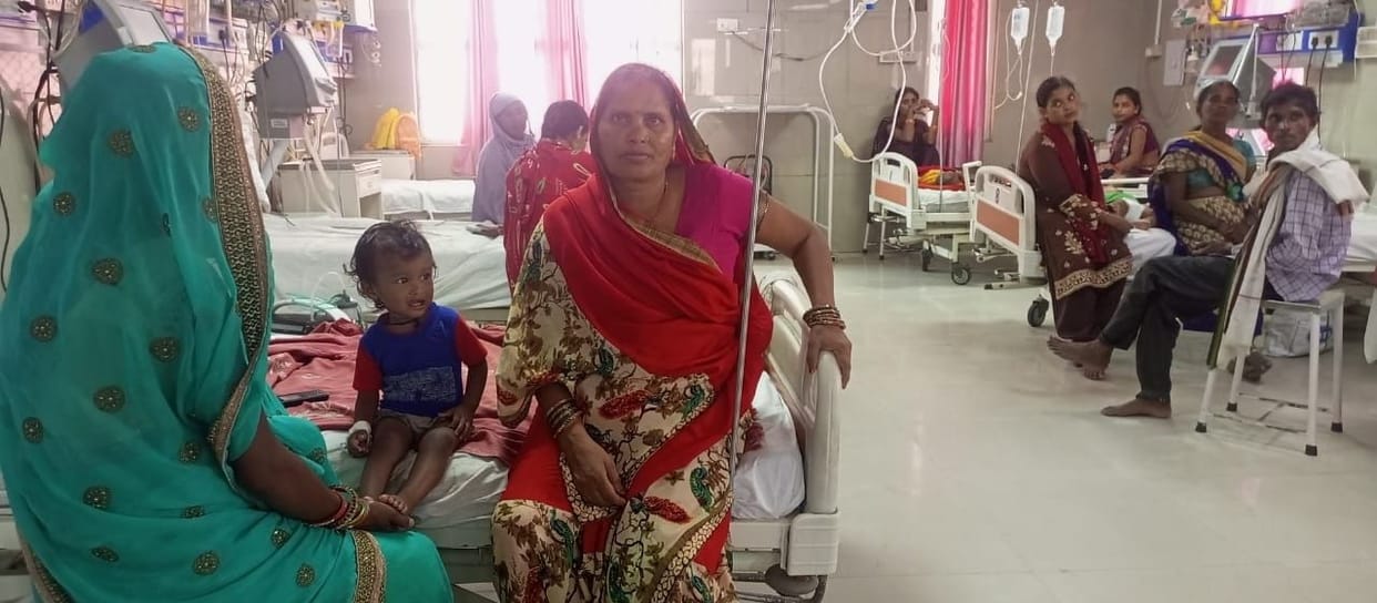 Infectious disease ward: more patients admitted than capacity, increased troubles