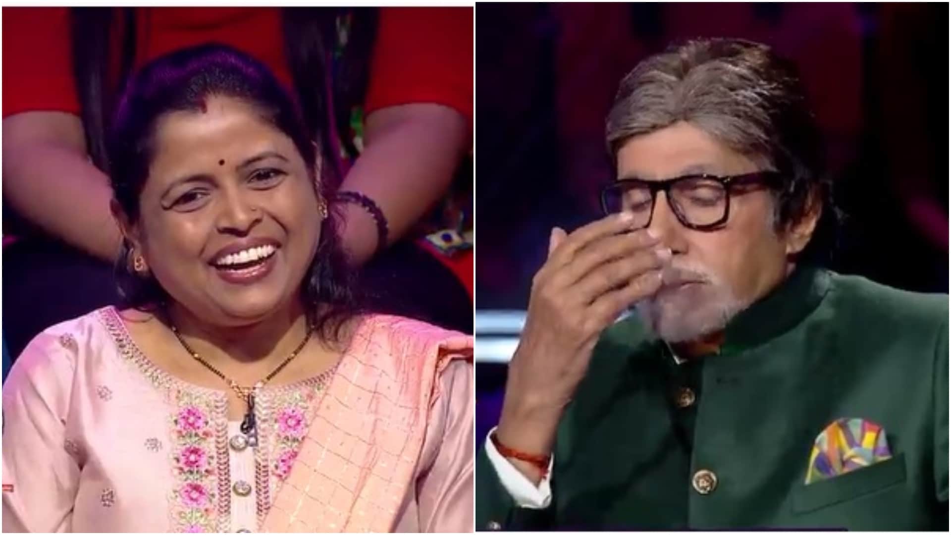 Kaun Banega Crorepati 14 contestant wife said Amitabh Bachchan Film is useless, Actor reaction going viral