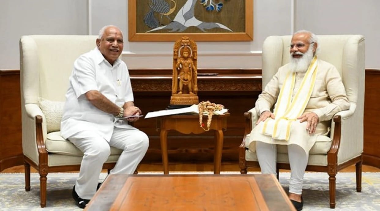 Karnataka: BJP top leaders Pm Modi and amit shah will camp every month on advice of bs Yeddyurappa