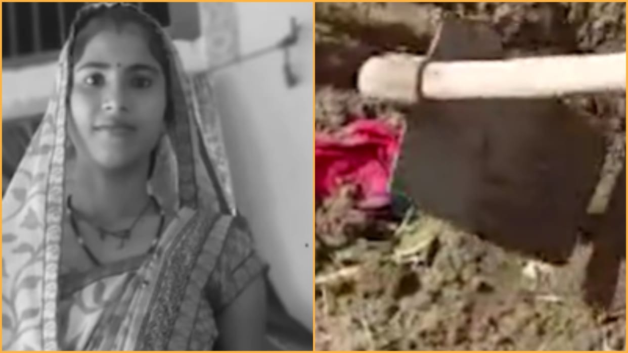 husband murder wife in Bharatpur buried her in field