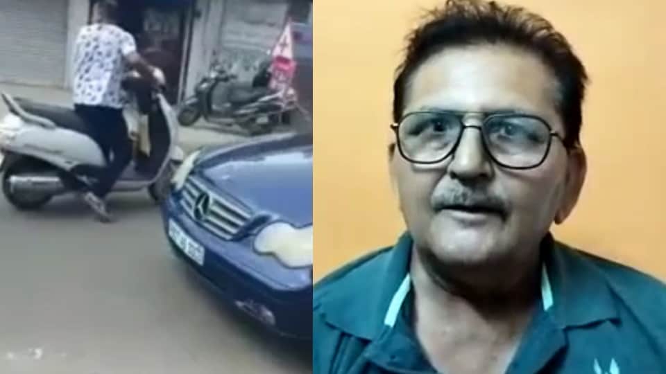 Video of man came to collect ration of poor from Mercedes in Punjab went viral on social media