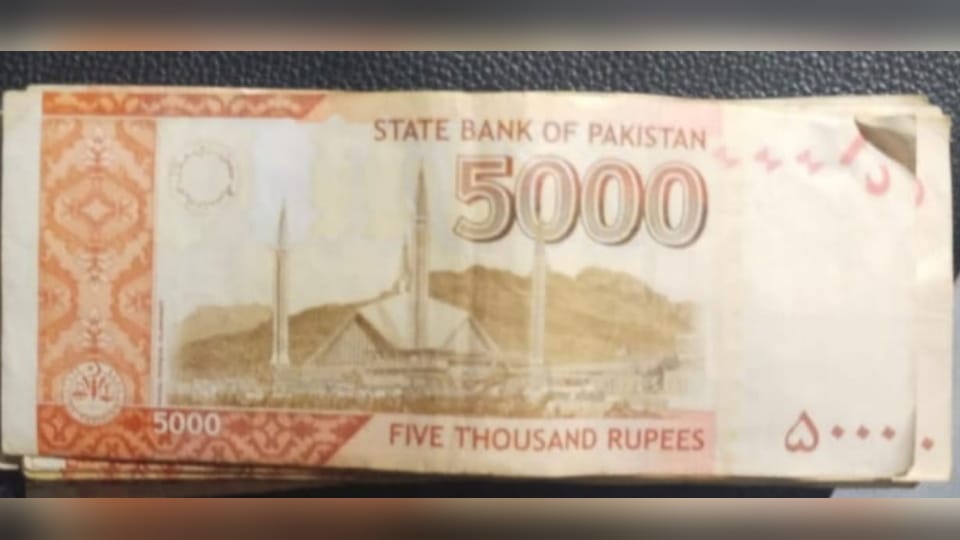 Pakistani currency recovered by BSF from Woman and her grandson returning from Pakistan
